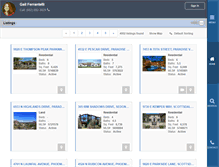Tablet Screenshot of gailferrantelli.com